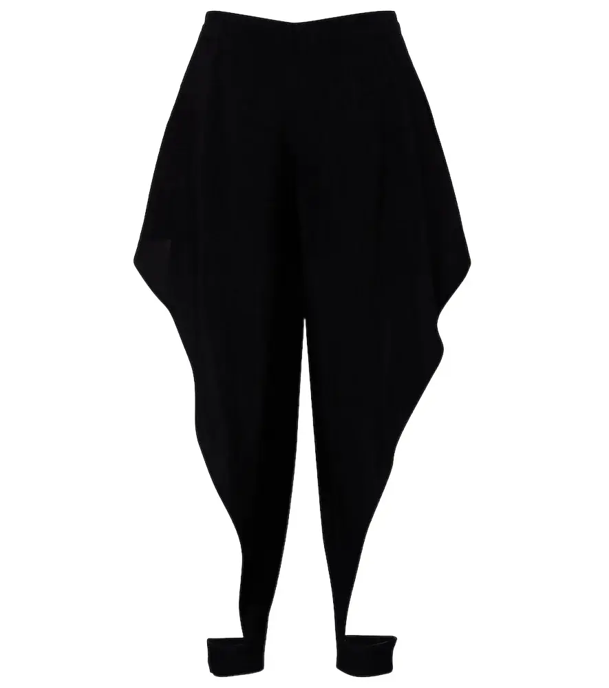 Alaia Alaïa Triangle ruffled pants
