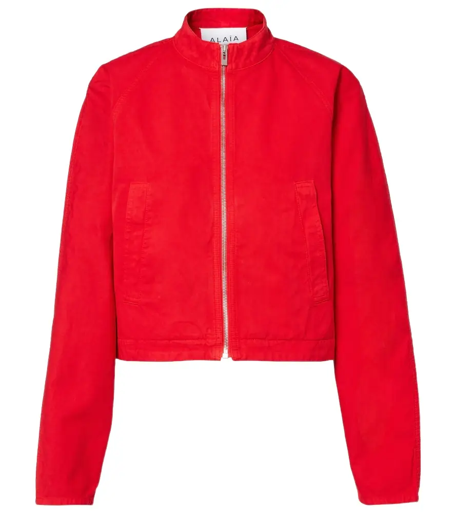 Alaia Alaïa Round denim jacket