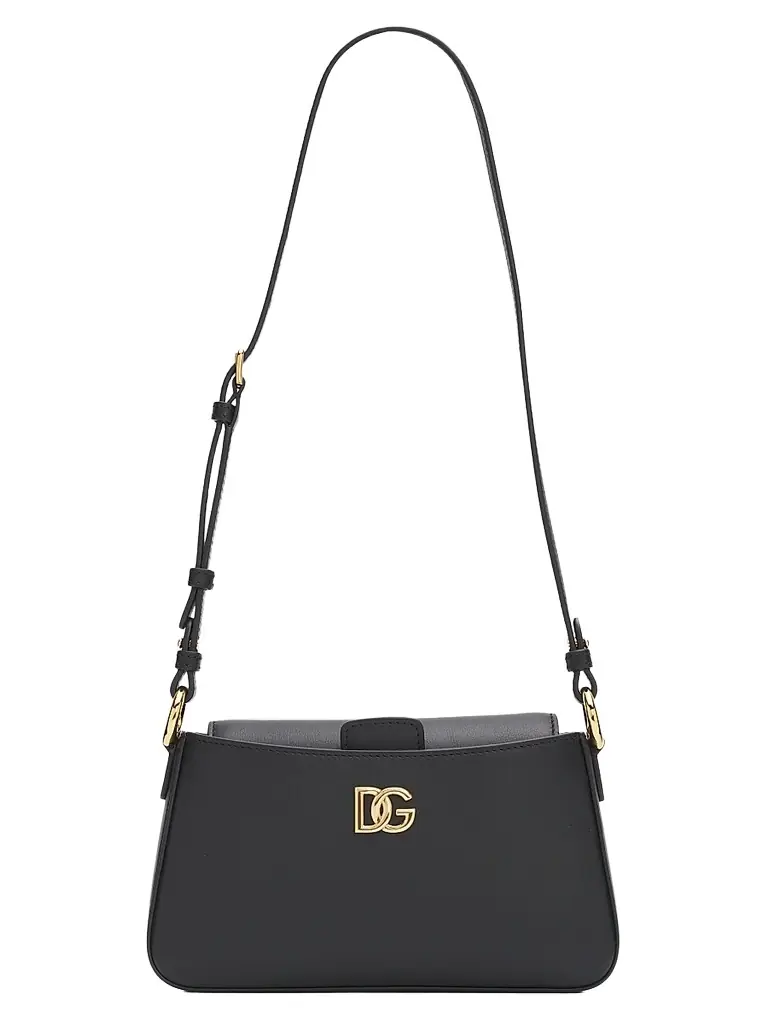 Dolce & Gabbana Women's Logo Plaque Phone Bag - Nero