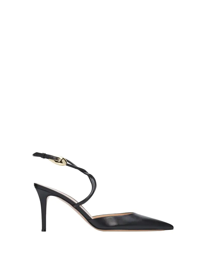 Gianvito Rossi 85mm Nappa Leather Slingback Pumps