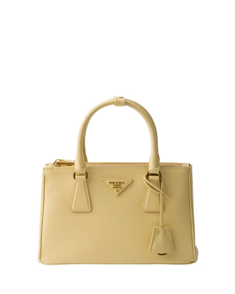 Prada Galleria Small Saffiano Leather Top-Handle Bag