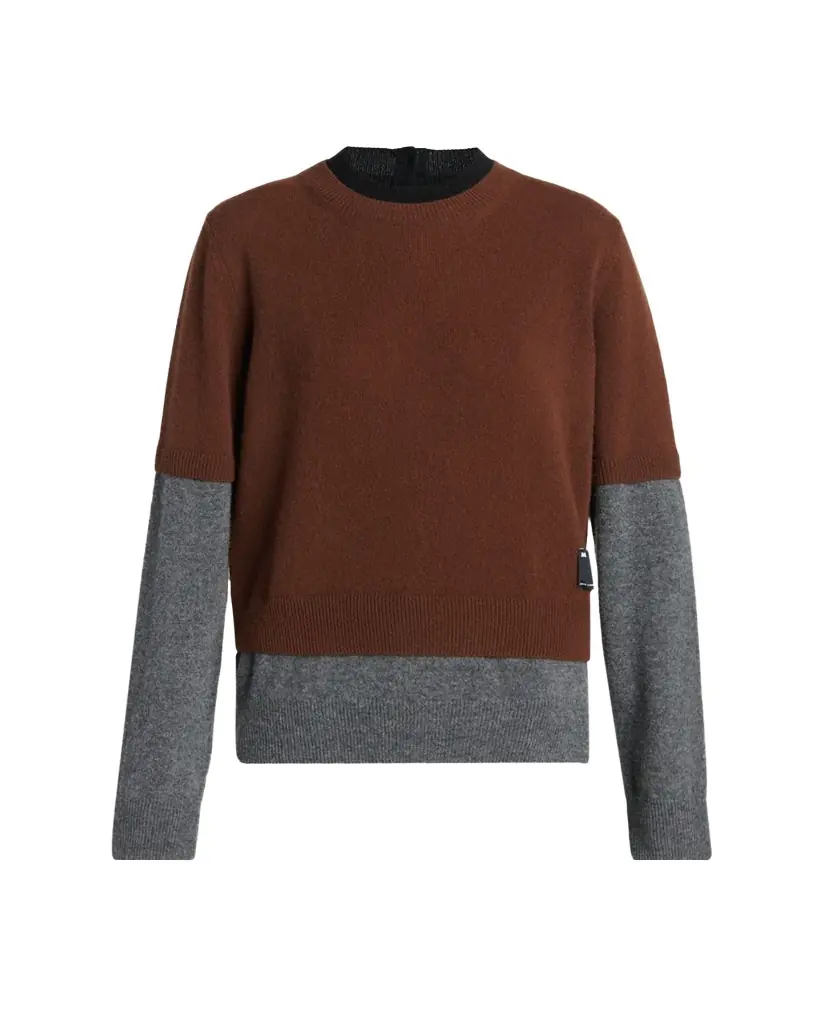 Marni Double-Layered Cashmere Sweater