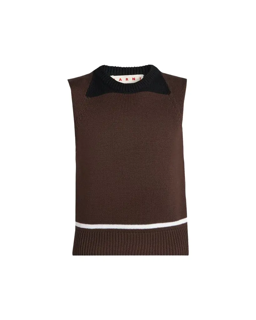 Marni Crewneck Sleeveless Sweater