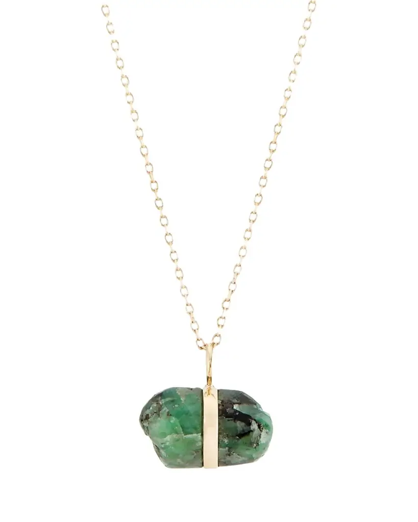 JIA JIA 14K May Birthstone Pendant Necklace