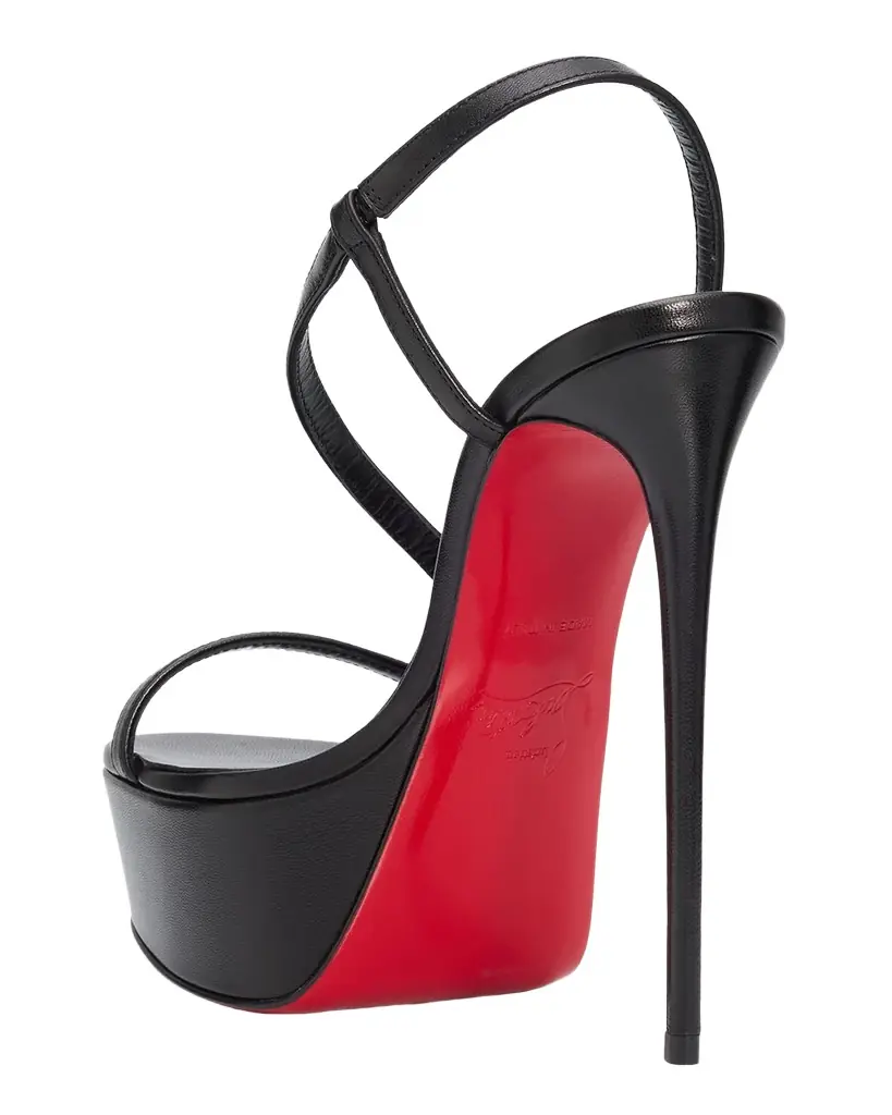 Christian Louboutin 150mm Rosalie Platform Slingback Sandals