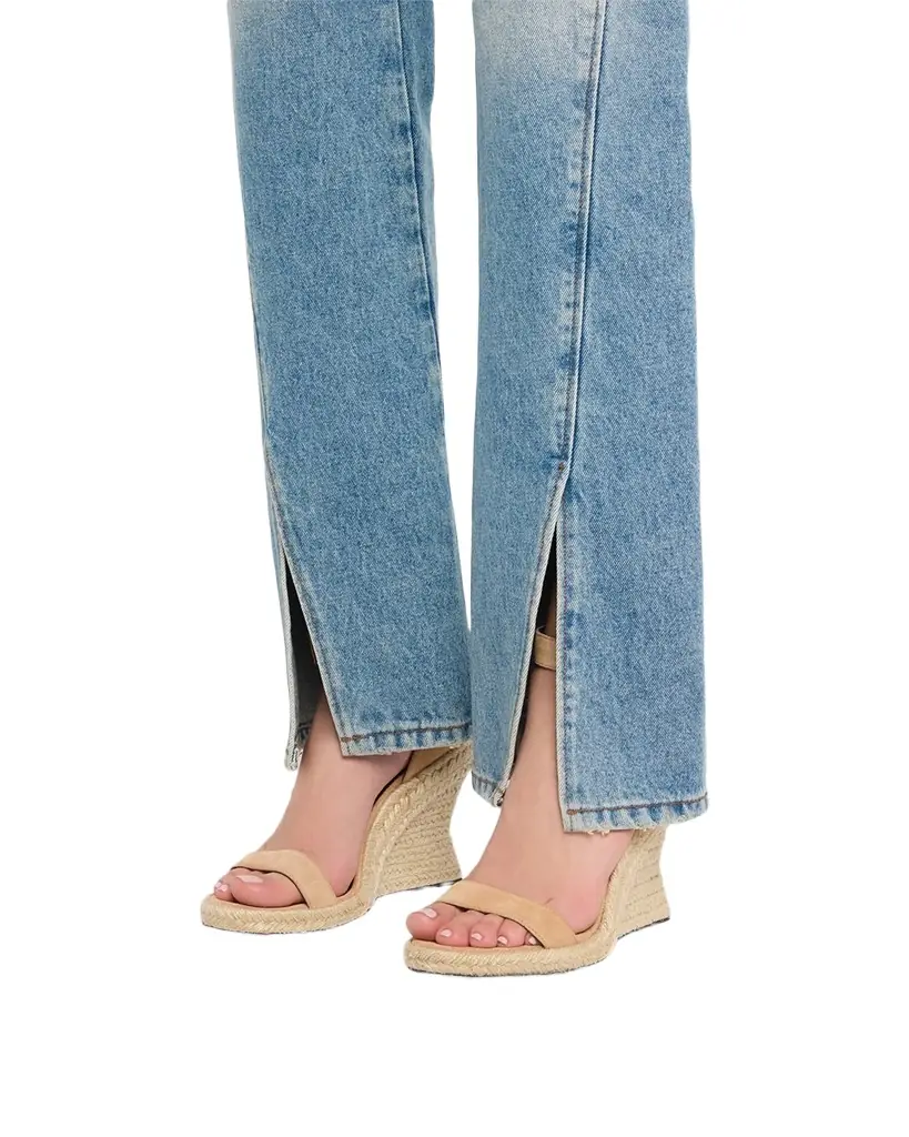 Balmain 95mm Anthem Suede Espadrille Wedge Sandals