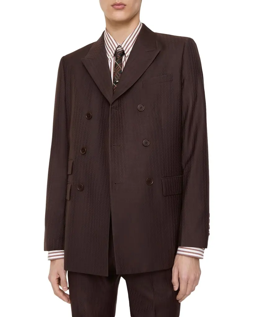 Burberry Men 's Delaney Double-Breasted Sport Coat