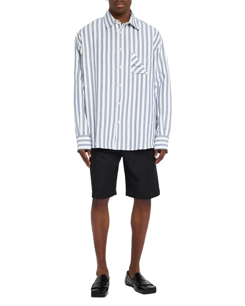 Jacquemus Men 's La Chemise Stripe Button-Down Shirt