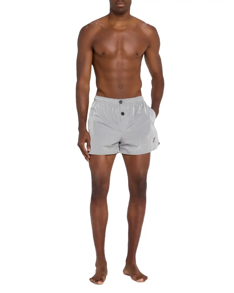 Jacquemus Men 's e Shorts Nylon Stretch Pull-On Shorts