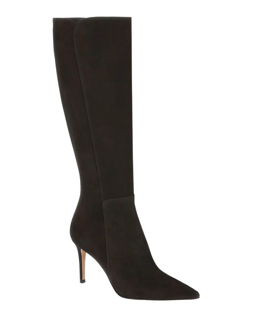 Gianvito Rossi 85mm Suede Knee-High Boots