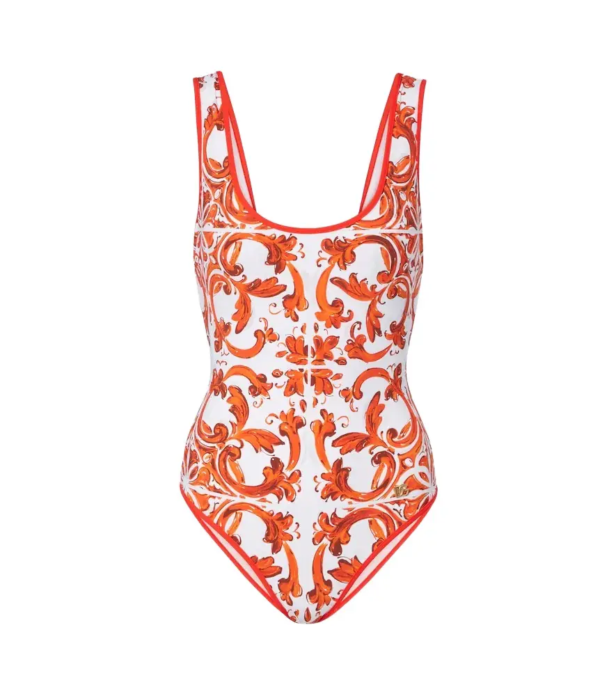 Dolce & Gabbana ajolica swimsuit