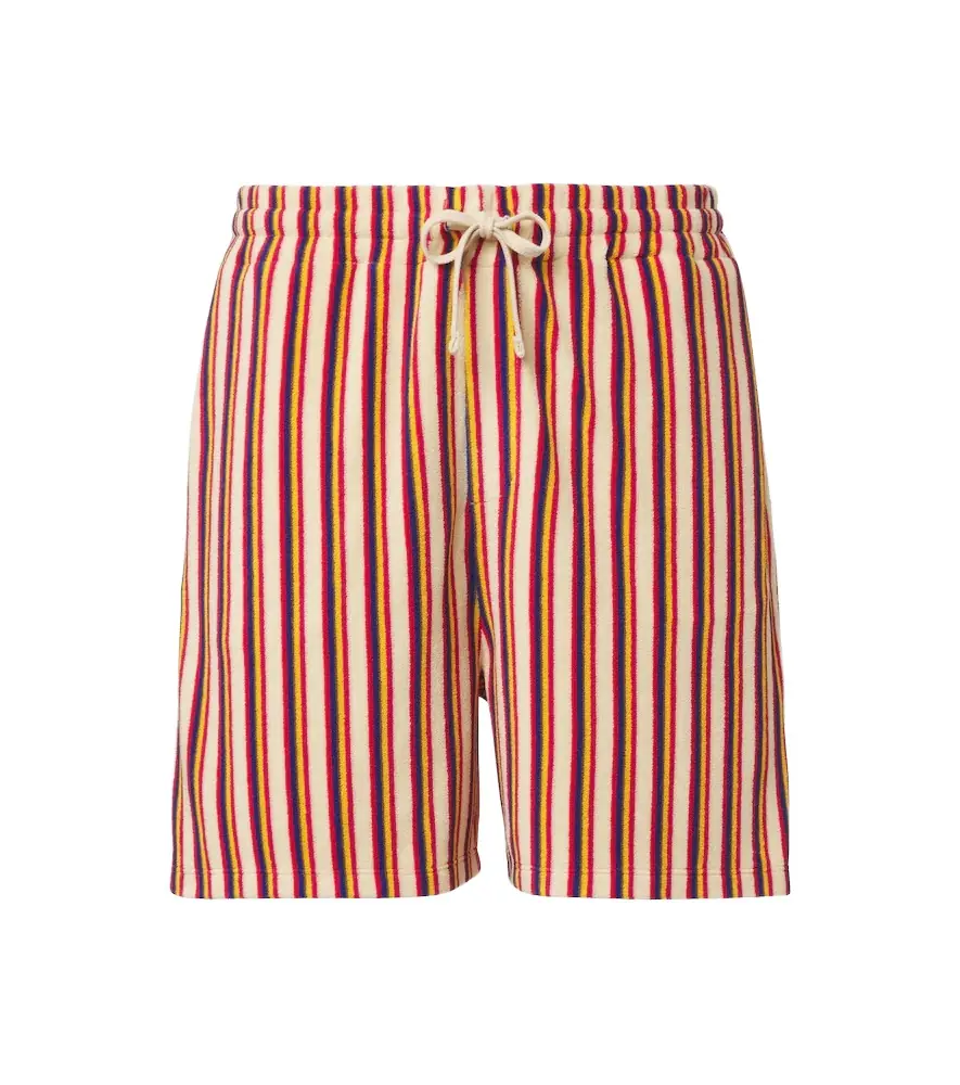 Valentino Striped terry shorts