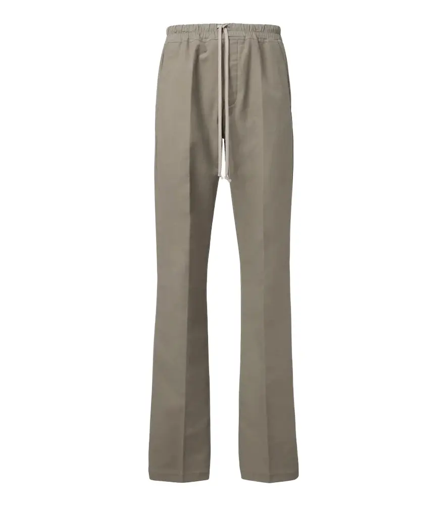 Rick Owens Dietrich cotton straight-leg pants