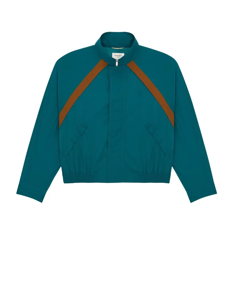 Yves Saint Laurent CASSANDRE windbreaker in nylon faille - Women's Clothing