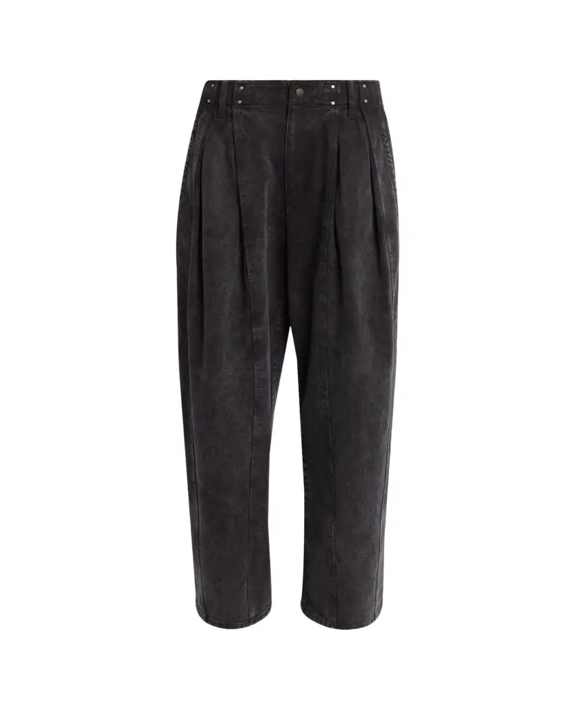 Isabel Marant Ireme Studded Denim Trousers - Women's Clothing