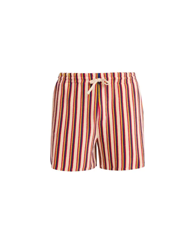 Valentino Garavani Men's Striped Toweling Shorts