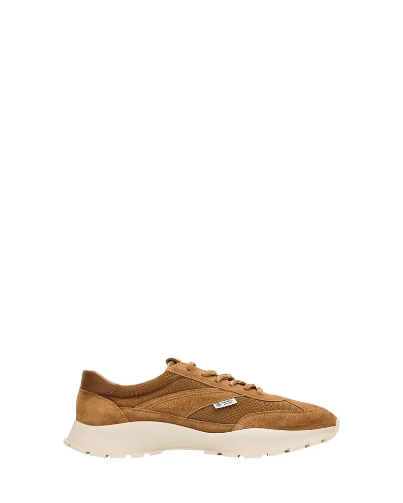 Prada Mesh and Suede Sneakers