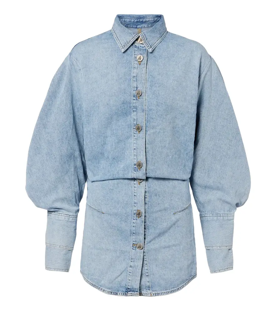 The Attico Denim minidress
