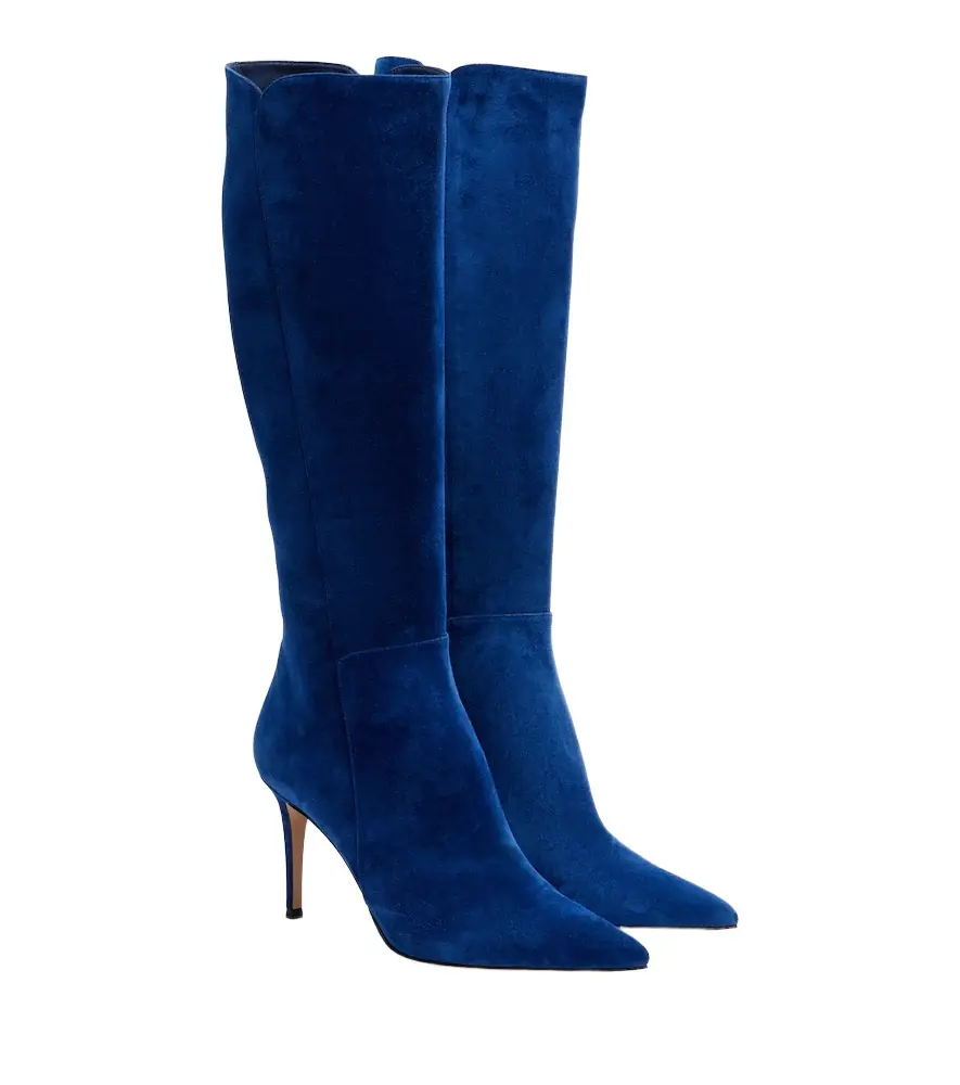 Gianvito Rossi Suede knee-high boots - Women's Shoes