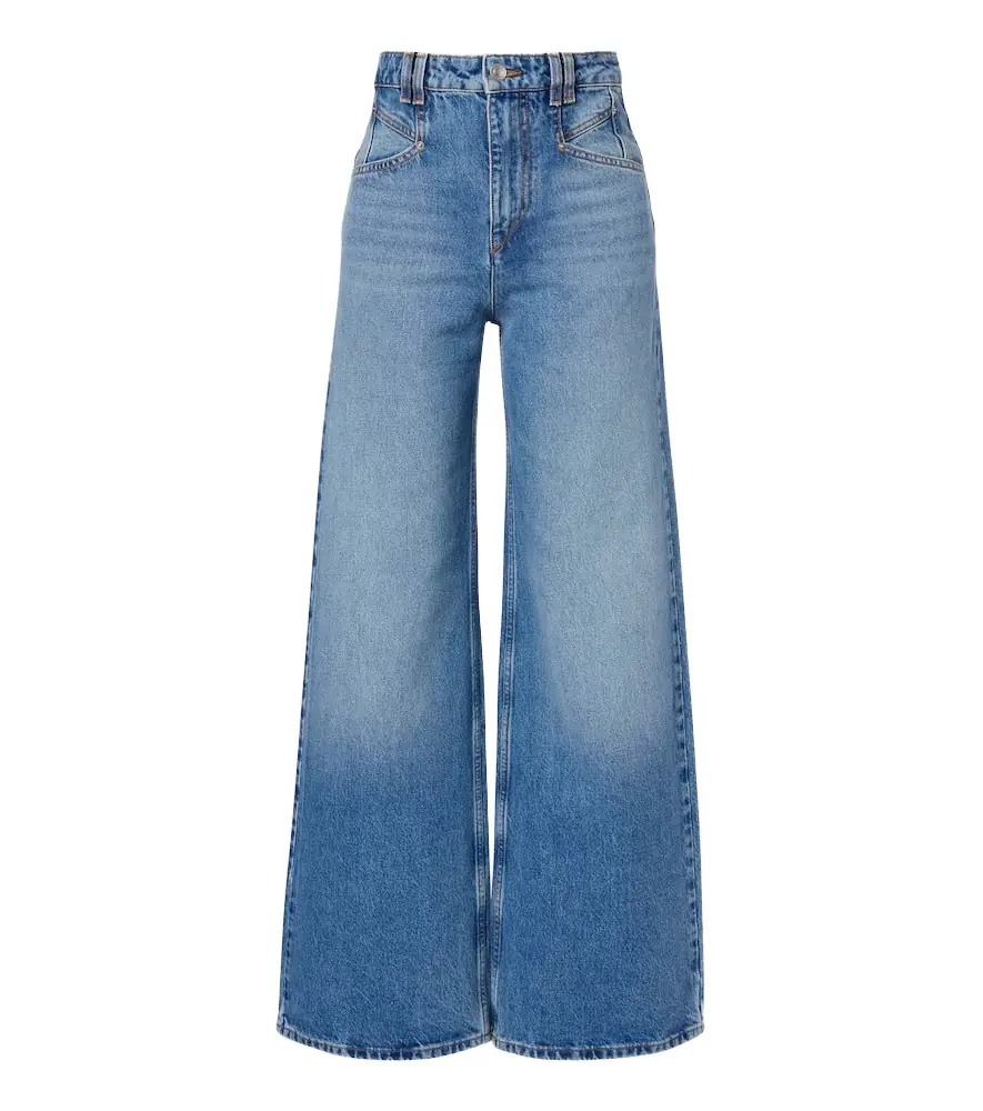 Isabel Marant Lemony wide-leg jeans