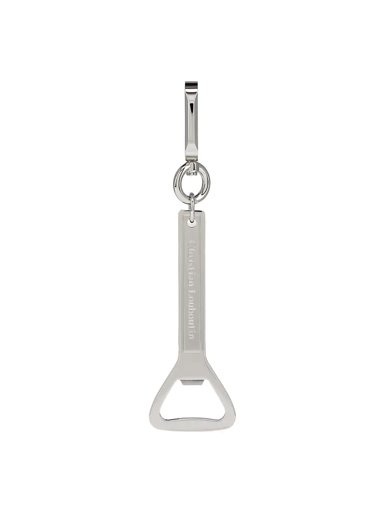 Christian Louboutin Men's Metal Keychain - Silver - Women's Accessories