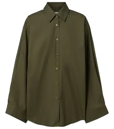 The Frankie Shop Tila oversized cotton shirt - Women's Clothing