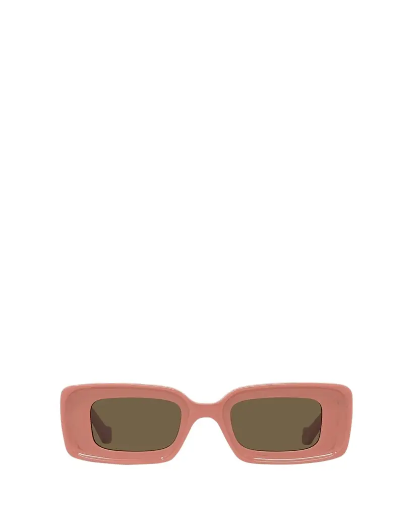 Loewe Anagram Beveled Acetate Rectangle Sunglasses - Women's Accessories