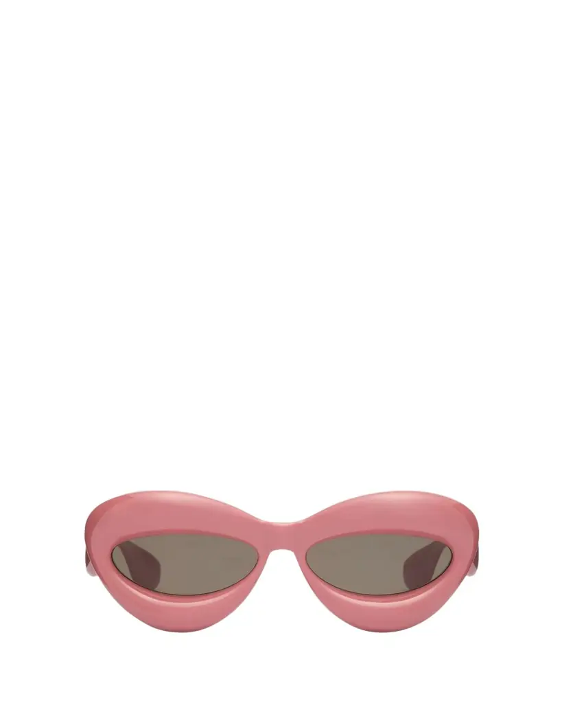 Loewe Inflated Pink Acetate Cat-Eye Sunglasses