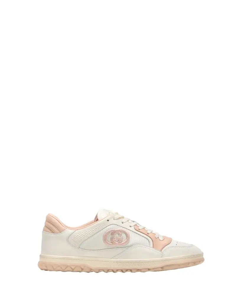 Gucci Bicolor Leather Low-Top Sneakers