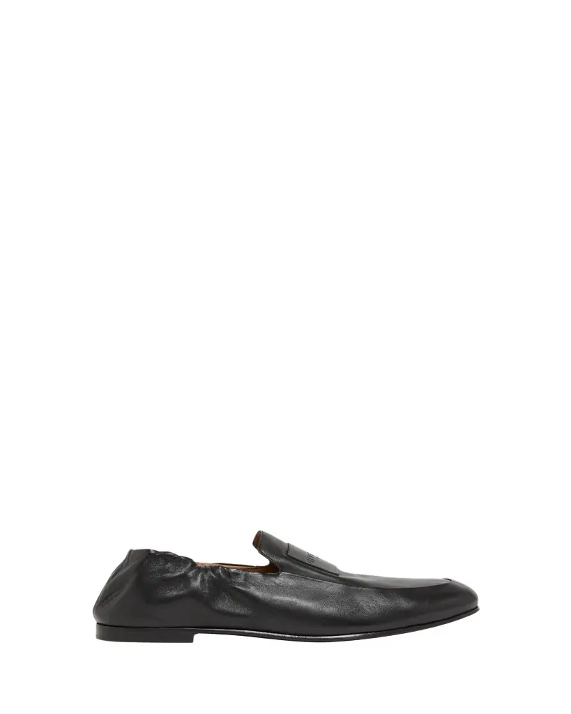 Givenchy Men's Leather Elasticized Loafers - Women's Clothing