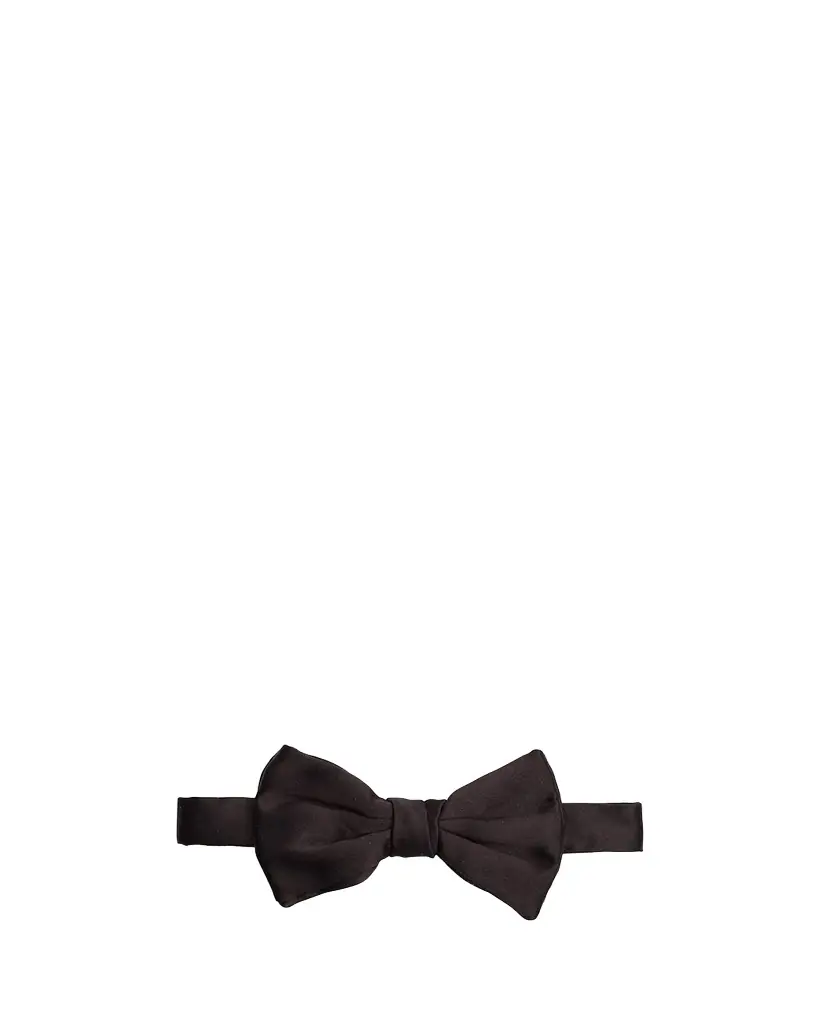 Giorgio Armani Men's Pre-Tied Silk Twill Bow Tie - Women's Clothing