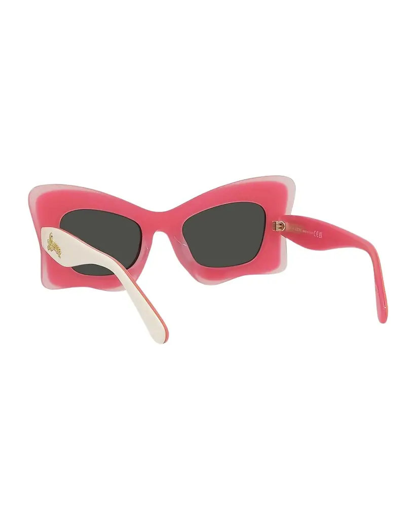 Loewe Multicolor Acetate Butterfly Sunglasses