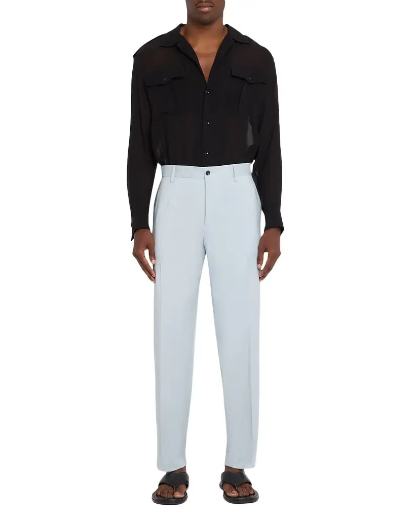 Dolce & Gabbana Men 's Shadow Tapered-Leg Trousers