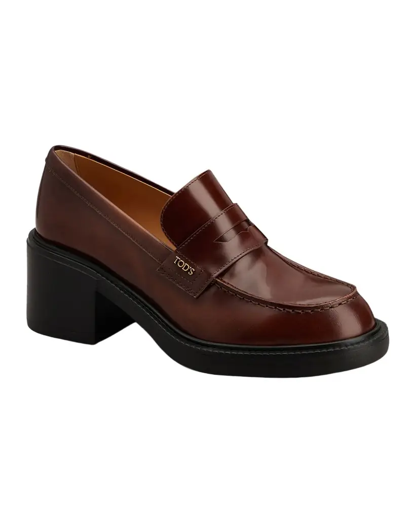 Tod 's 60mm Leather Penny Loafers