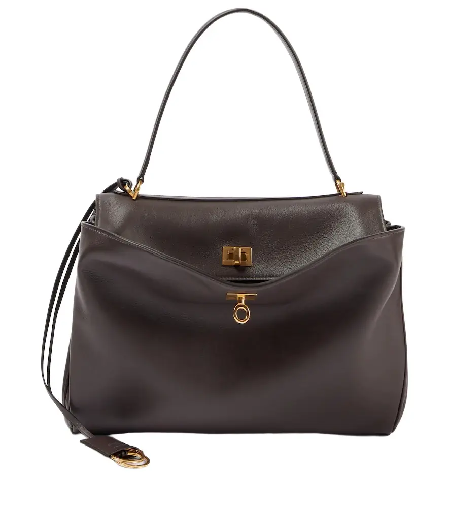 Balenciaga Rodeo Medium leather tote bag