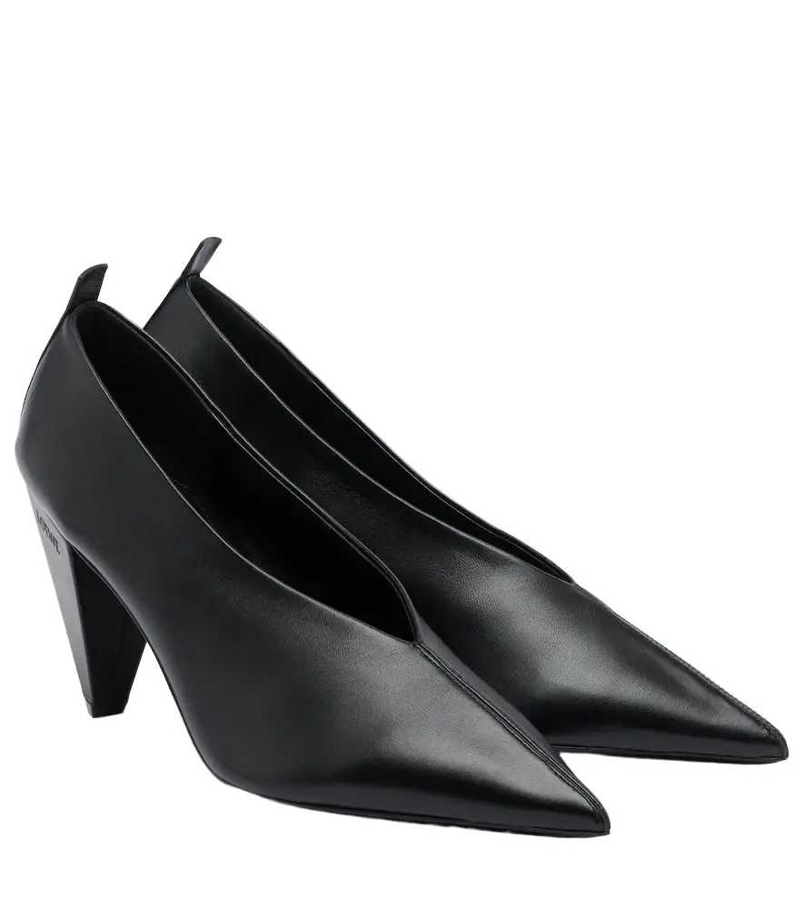 Loewe Origami Cubic leather pumps - Women's Clothing