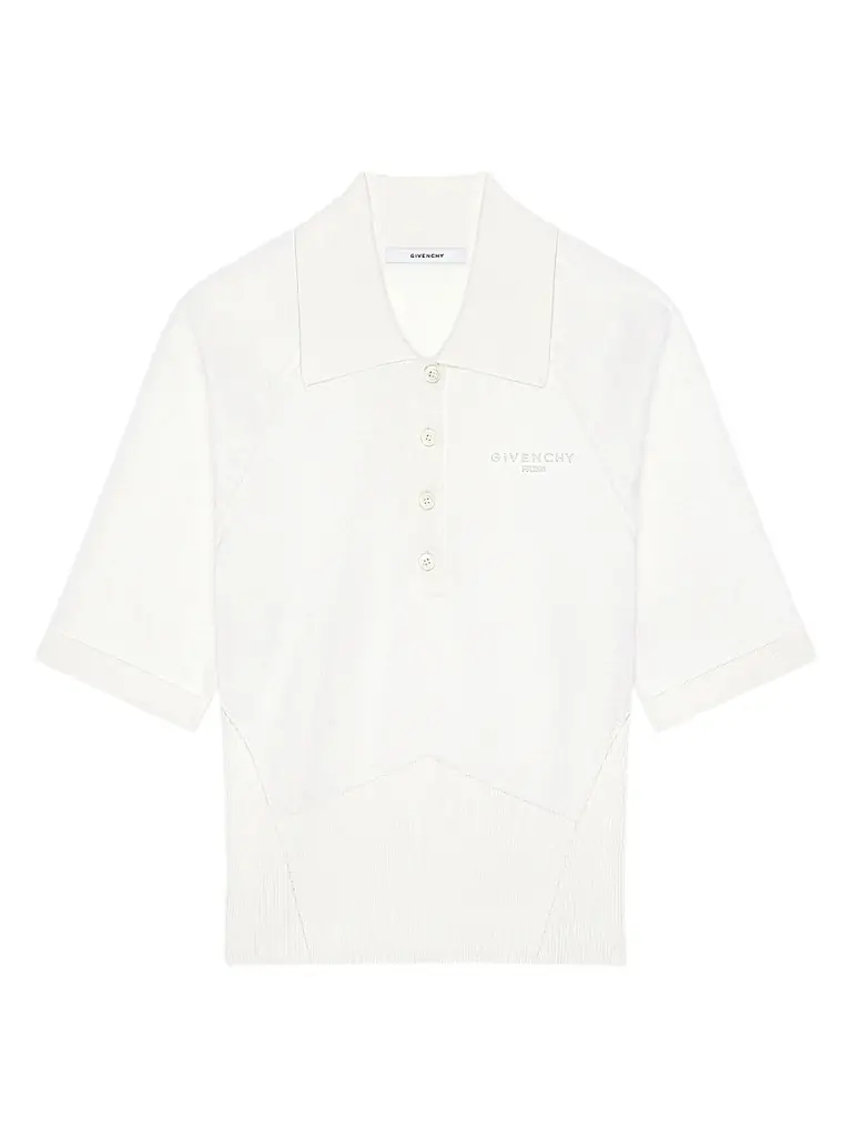 Givenchy Women's Polo Sweater in Cotton and Silk - - Women's Clothing