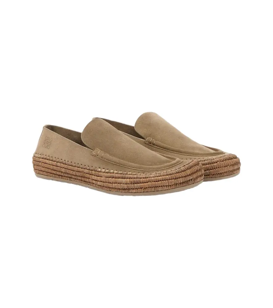 Loewe Paula's Ibiza Rio suede espadrilles - Women's Shoes