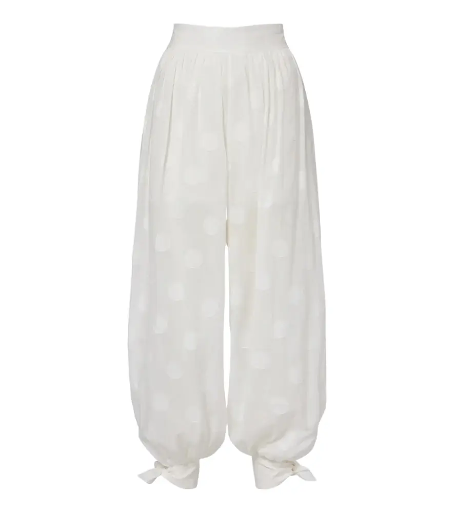Zimmermann Solstice polka-dot cotton balloon pants - Women's Clothing