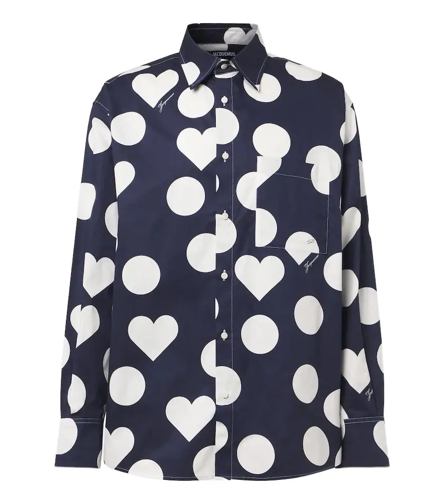 Jacquemus Camargue polka-dot cotton poplin shirt - Women's Clothing