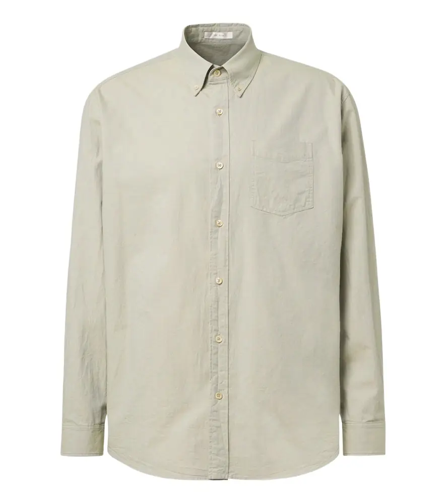 The Row Pompeo cotton chambray shirt - Women's Clothing