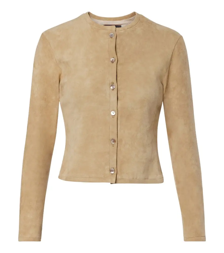 Stouls Astrid suede cardigan - Women's Clothing