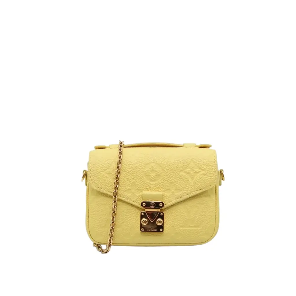 Louis Vuitton Louis Vuitton Metis Micro Yellow Monogram Empreinte Leather Crossbody Bag by The Solist - Women's Bags
