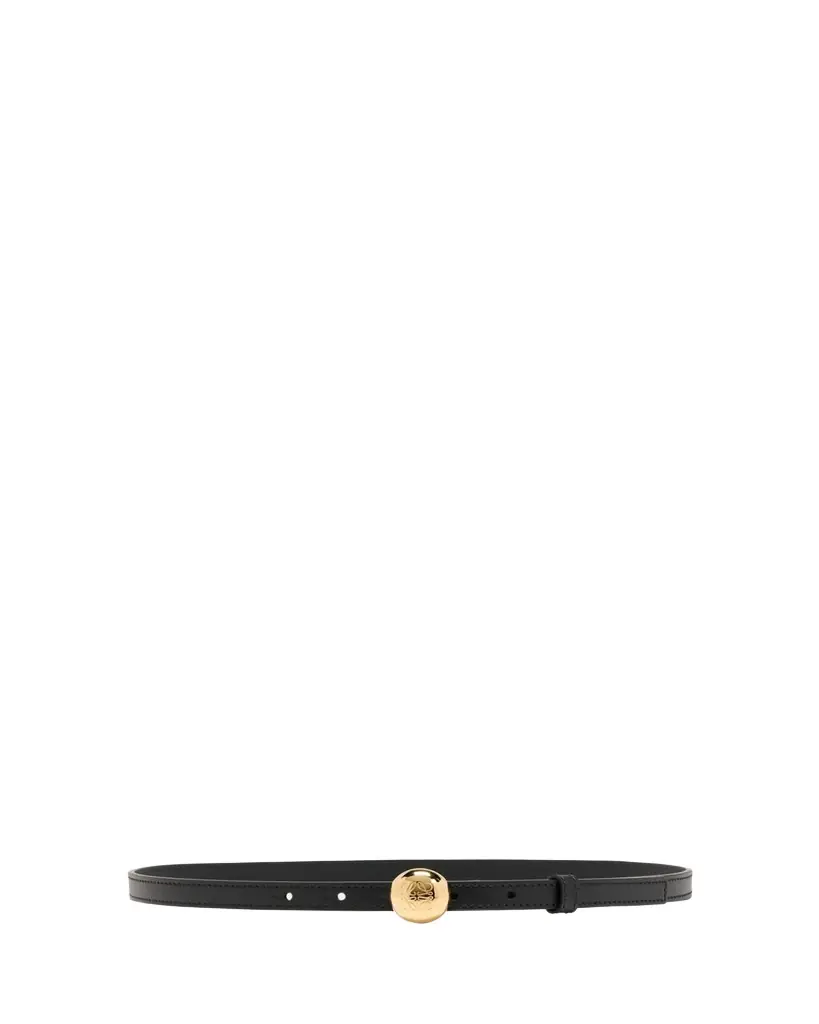 Loewe Smooth Leather Skinny Belt - Women's Accessories