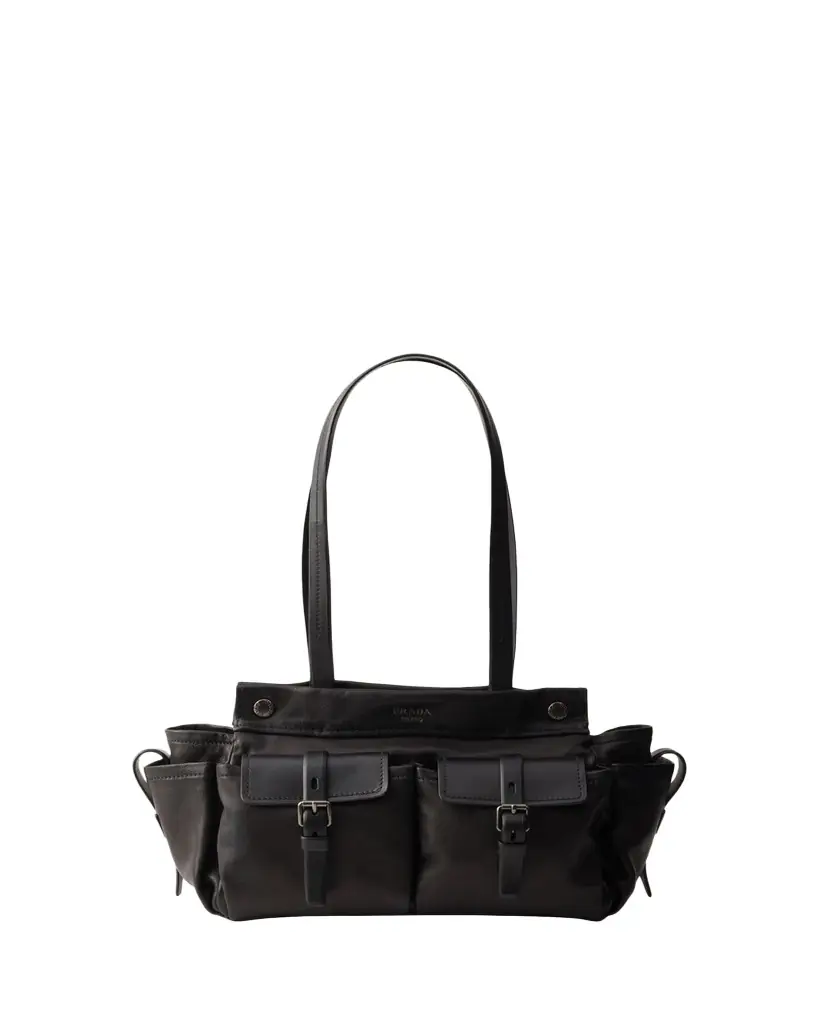 Prada Route Leather Tote Bag - Women's Clothing