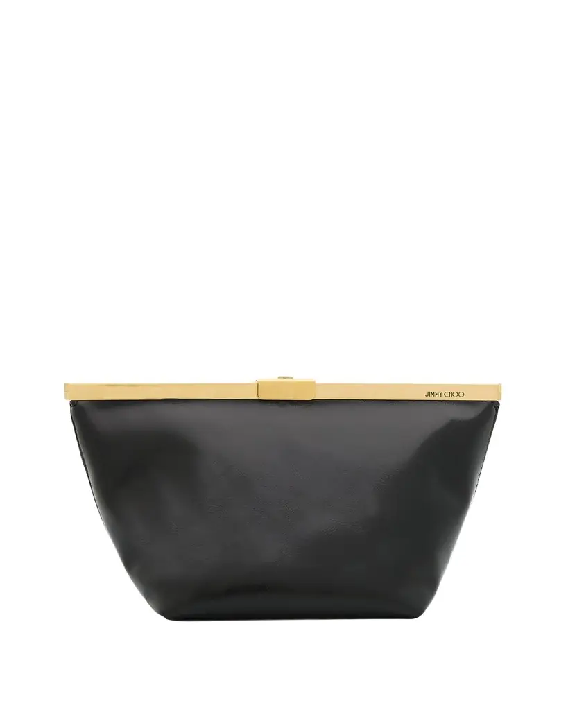 Jimmy Choo Ganache Leather Shoulder Bag