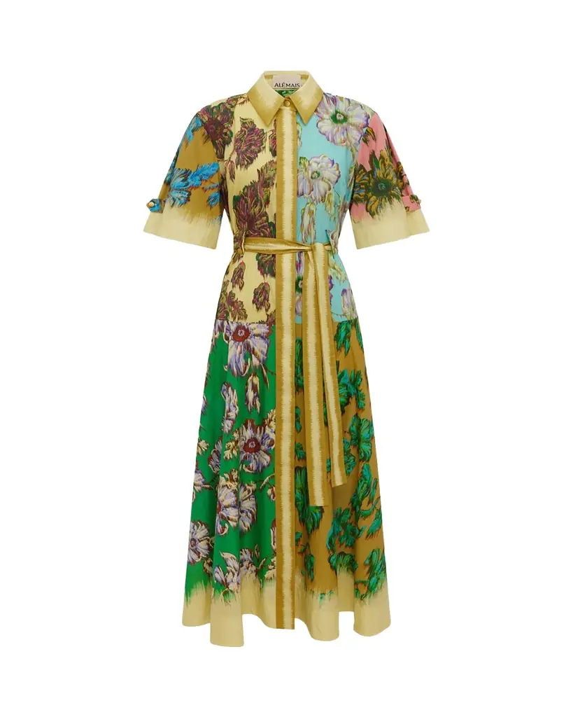 ALEMAIS Jerry Maxi Shirtdress - Women's Clothing