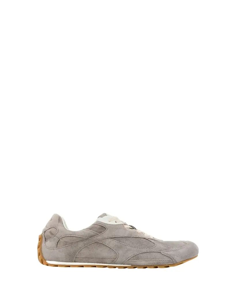 Bottega Veneta Orbit Flash Suede Low-Top Sneakers