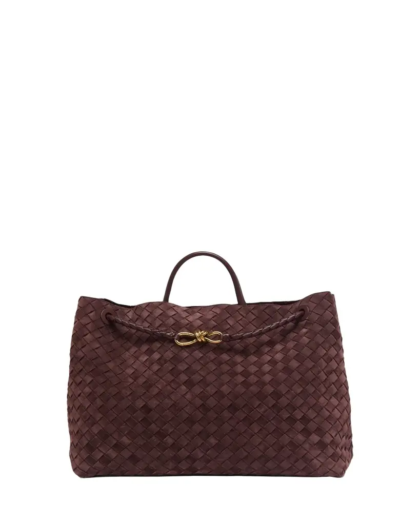 Bottega Veneta Andiamo Large Leather Tote Bag