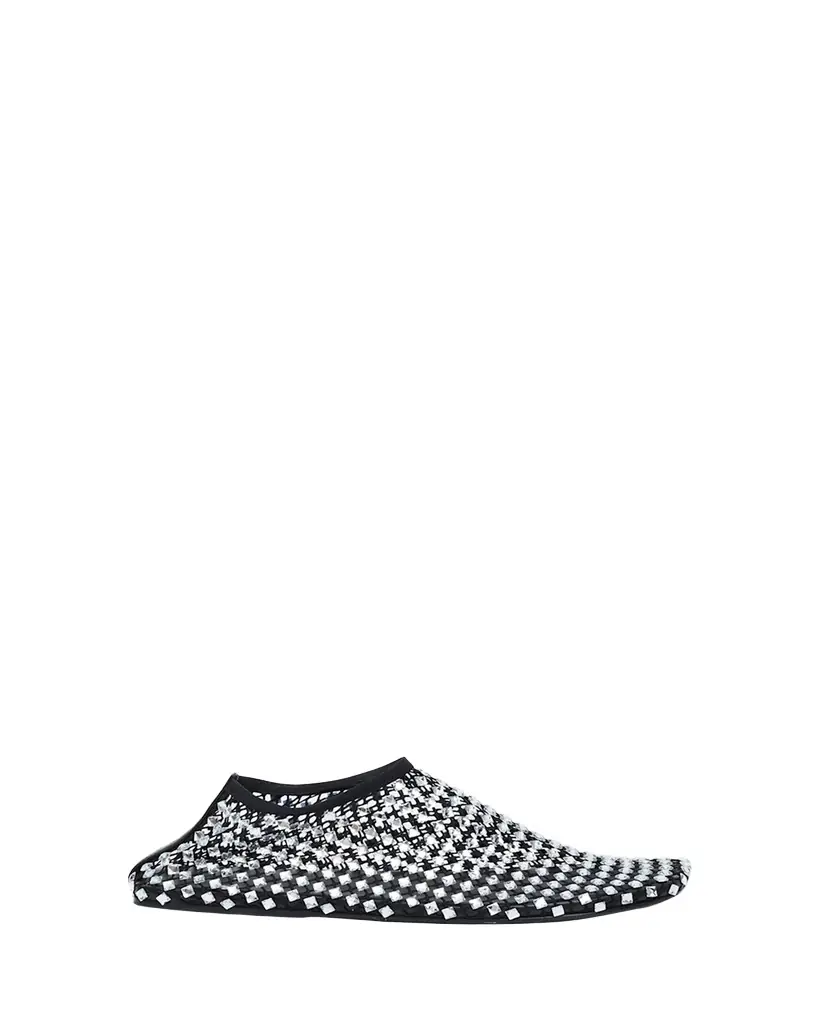 Christopher Esber Minette Bezeled Mesh Ballerina Flats - Women's Shoes